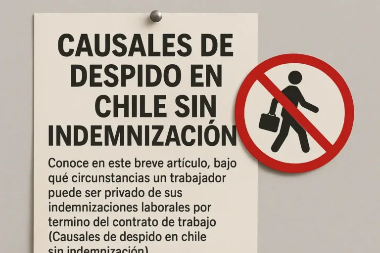 causales-de-despido-sin-indemnización